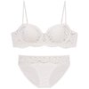 Thin shoulder strap bra for women, large breasts, small breasts, French style sexy lace breathable rabbit ears bra set