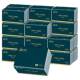 Jinlaiya dark green 300 sheets 4-layer log paper whole box tissue toilet paper napkin outdoor camping