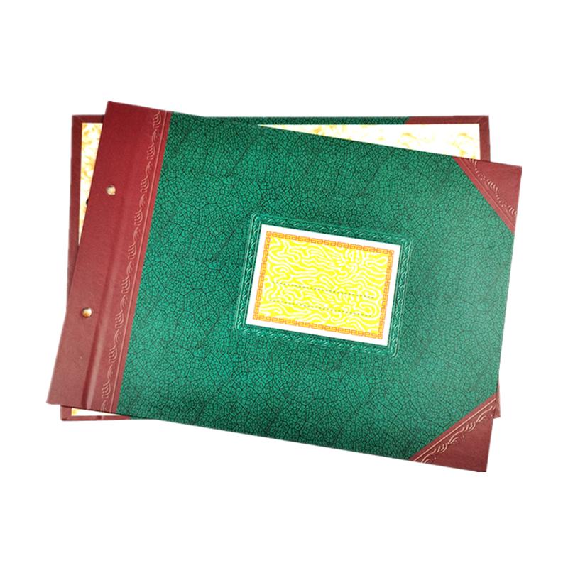 Ledger cover, ledger folder, loose-leaf cover