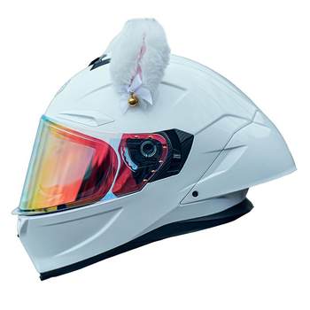 Ai shi motorcycle full helmet large tail platform best goods