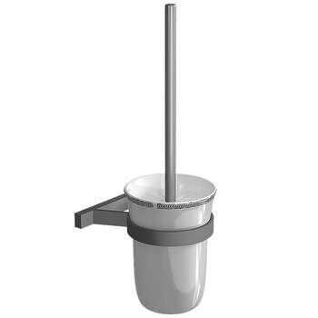 Bathroom toilet brush household no dead corner wall hanging extension
