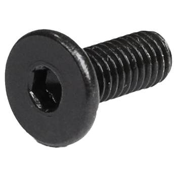 Black 304 stainless steel thin head flat head hexagon