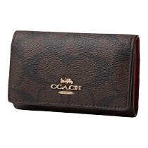 (Direct mail from Japan) COACH Womens Key Case Keychain Fashion Logo Portable Wallet Card Holder