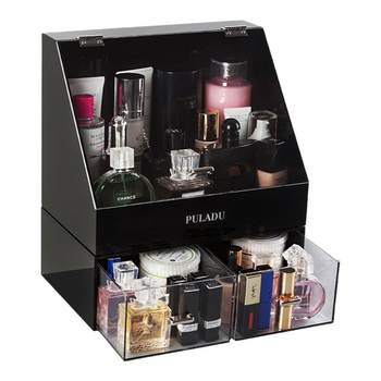 Desktop acrylic puladu cosmetic storage box