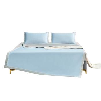 Mengjie washable and easy to fold and store ice silk mat