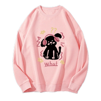 Maternity wear round neck sweatshirt autumn and winter 2024 new casual top mid-length winter velvet thickened bottoming shirt