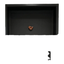 Entrance door aluminum alloy door cover aluminum alloy entrance door cover stainless steel door cover extremely narrow door cover interior light luxury modern