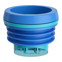 Toilet flange sealing ring toilet accessories check valve anti-return anti-odor thickened anti-leakage rubber ring universal artifact