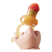 Baby bite music silicone baby artifact eats fruit supplements fruit and vegetable teether molar pacifier eats juice food grade