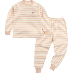 Xiaoqinglong Colored Cotton Children's Underwear Set, Pure Cotton Boys' and Girls' Autumn Clothes, Thin Cotton Sweater for Older Children