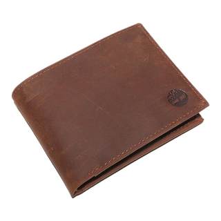Timberland Timberland Outdoor Men's Genuine Leather Cow Leather Short Half Fold Wallet Card Bag Wallet A1DYL