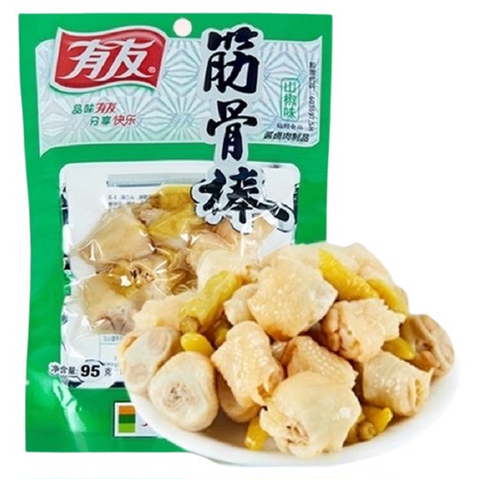 Youyou bone stick chicken feet and chicken feet snack food 95g