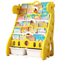 Детские Книжные Полки Ploddler Baby Boy Boy Home Toddler Toys Содержащая Полки Bookcase Читающий Два-in-one