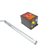 Static-removing ion wind rod Industrial static elimination rod Printing textile dust removal ion wind aluminum rod Anti-static rod