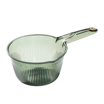 Kawashimaya kitchen water ladle household water ladle high-value plastic water float transparent thickened creative long-handled water ladle