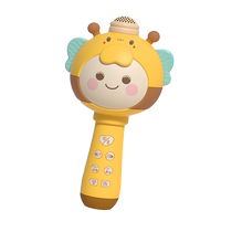 Wireless childrens microphone Bluetooth audio integrated echo microphone early education singing machine baby girl toy 2368
