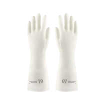 Nitrile durable household kitchen dishwashing gloves for housework thickened laundry rubber leather waterproof cleaning 1819