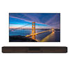 North American smoked oak home theater cabinet