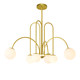 Nordic American country magic bean chandelier dining room living room lamp