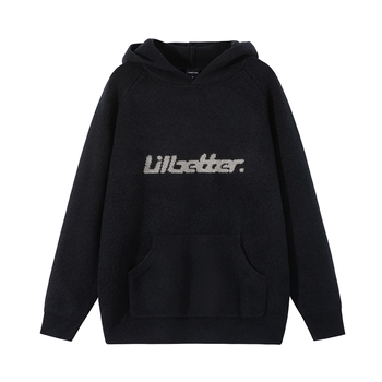 Lilbetter ຄູ່ຜົວເມຍ sweater ດູໃບໄມ້ລົ່ນແລະລະດູຫນາວຂອງຜູ້ຊາຍ hooded sweater ໃຫມ່ embroidered jacket ເສື້ອກັນຫນາວແບບອາເມລິກາ