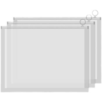 A5/a4 zippered file bag with large capacity thickened