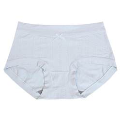 ຊຸດຊັ້ນໃນ Caitian ຂອງແມ່ຍິງ breathable seamless ຕ້ານເຊື້ອແບັກທີເຣັຍ Cotton Crotch ຂອງແມ່ຍິງພາກຮຽນ spring ແລະ summer ກາງແອວບາງໆຄວບຄຸມທ້ອງນ້ອຍ Boxer ກວມເອົາກົ້ນ