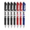 Press the gel pen 0.5 forcefully to increase the capacity and smooth