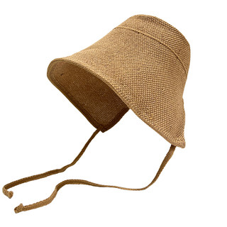 Japanese style women's spring and summer large brim sunhat for travel