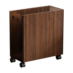 Yoga Mat Storage Basket with Wheels, Portable and Multifunctional Acrylic Storage Box for Fitness Equipment