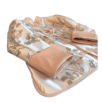 New Chinese Style Song Brocade Jacket Womens 2024 Early Autumn New Design Pink Temperament Disc Button Stand Collar Top