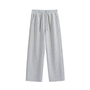 Jeanswest gray straight casual sports pants for men autumn