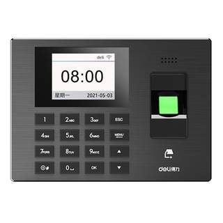 Deli smart cloud attendance machine fingerprint machine comes with its own network