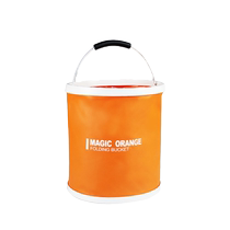 Car-mounted foldable bucket Portable stacking bucket Car wash special bucket Portable outdoor fishing folding large bucket