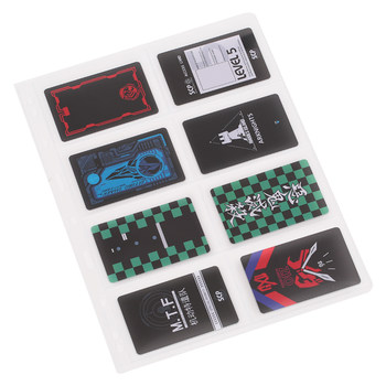 Keychain storage book with various specifications animation peripherals