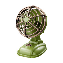 Desktop retro fan hand holding desktop mini students Children's desktop electric fan small fan portable charging