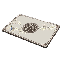New Chinese diatom mud soft floor mat bathroom bathroom non-slip foot mat household toilet door absorbent quick-drying mat