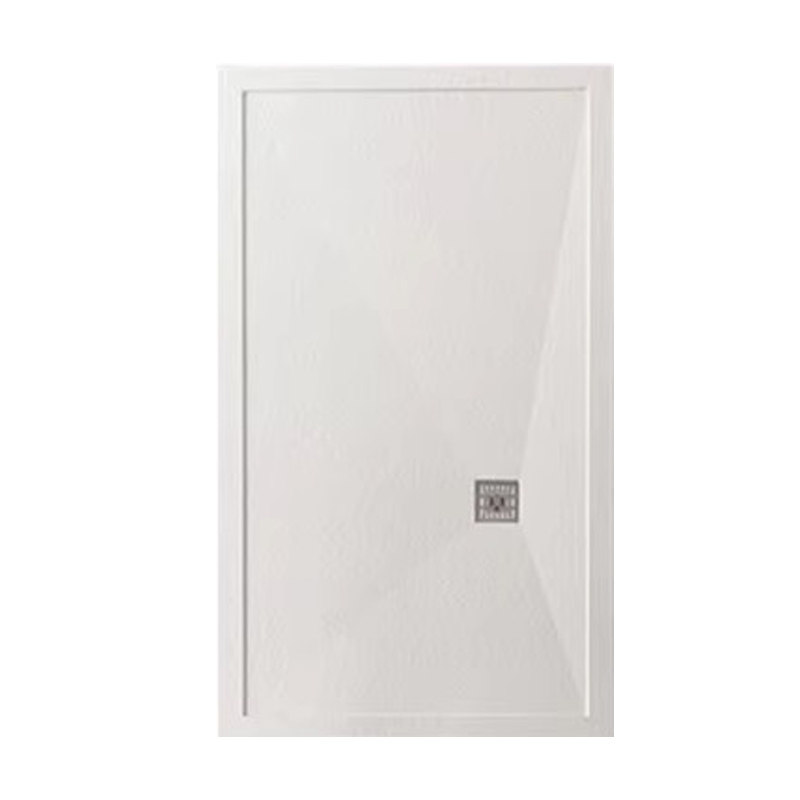 One-piece slate shower base