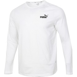 PUMA Thin Sweatshirt Men's Long Sleeve 2024 Summer New Sportswear Pullover Running T-Shirt 845924