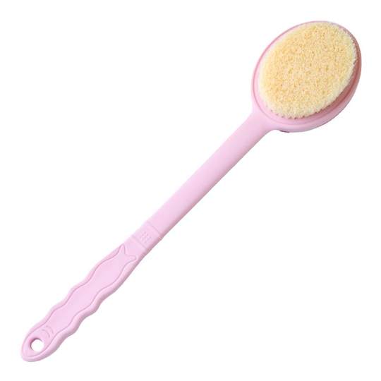 尹秀双面洗澡擦背神器洗澡刷沐浴刷长柄软毛刷背洗澡神器搓背专用