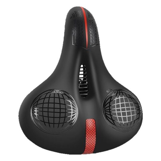 Sillín de bicicleta, cojín de silicona, bola amortiguadora, cómodo sillín para montar en bicicleta de montaña, accesorios universales suaves