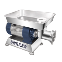 Zhengyuan electric meat grinder commercial meat grinder high-power stainless steel fully automatic powerful meat grinder sausage filling machine