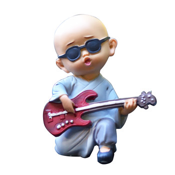 Cute band monk's personalized car ornament decoration