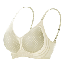 Underwear for women to push up small breasts in summer thin style to hold side breasts prevent sagging cool and seamless 2024 new hot style bra