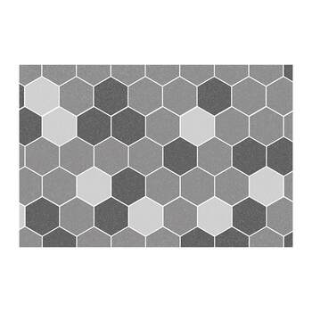 Punibon entrance door floor mat is wipeable, washable and non-slip