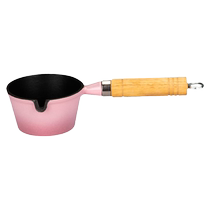 Modern housewife MONAZONE cast iron oil-splashing small pot non-stick household oil-spraying hot oil special mini omelette pot