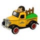Simulation alloy sound and light toy car ambulance bus