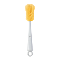 Philips Avent bottle brush cleaning brush for newborn babies special long-handled silicone pacifier brush three-in-one set