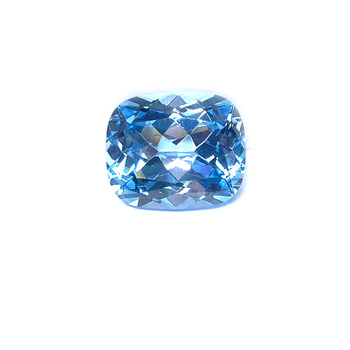 Cultivation of santa maria aquamarine cushion loose stone