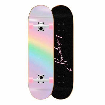Skateboard girls 80cm professional double up maple teenagers