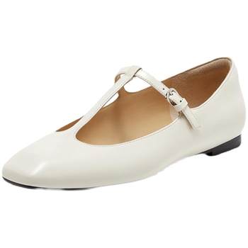 Miaoli autumn fashion slip-on t-strap shallow mary jane women's shoes laa07cq4